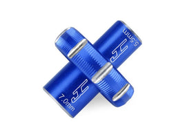 J Concepts - 5.5 & 7.0mm Combo Thumb Wrench, Blue Anodized - Hobby Recreation Products