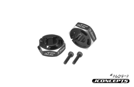 J Concepts - 5mm Lightweight Hex Adaptor for B6, B6D & B64-Black - Hobby Recreation Products