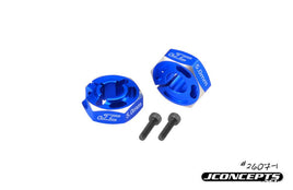 J Concepts - 5mm Lightweight Hex Adaptor for B6, B6D & B64-Blue - Hobby Recreation Products