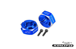 J Concepts - 6mm Lightweight Hex Adaptor for B6 & B6D-Blue - Hobby Recreation Products