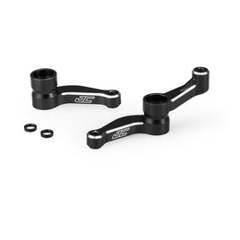 J Concepts - Aluminum Steering Bellcranks, Black, for Team Associated DR10 / SR10 / RB10 - Hobby Recreation Products