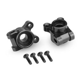 J Concepts - B6.3 / T6.2 / SC6.2 Aluminum Rear Hub Carriers, L&R - Black - Hobby Recreation Products