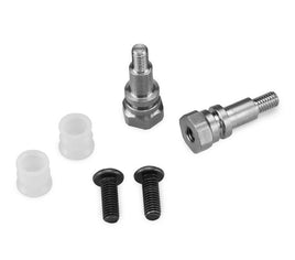 J Concepts - B6.4 Fin Titanium rear shock stand-offs with bushing - 10mm - Hobby Recreation Products