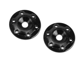 J Concepts - B6/B6D Finnisher Aluminum Wing Buttons, Black - Hobby Recreation Products