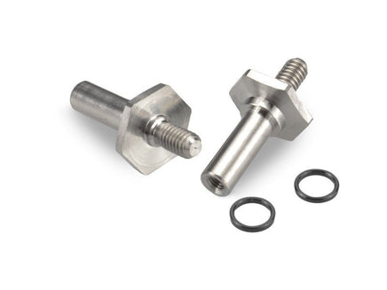 J Concepts - B6/B6D Titanium Front Axle Set w/ 1mm Adjustment Spacer - Hobby Recreation Products
