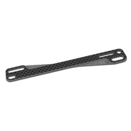 J Concepts - B74 Carbon Fiber Battery Brace, Ribbed & Chamfered - Hobby Recreation Products