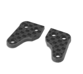 J Concepts - B74 Carbon Fiber Left & Right Steering Arms, Chamfered - Hobby Recreation Products