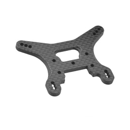 J Concepts - B74 Carbon Fiber Rear Shock Tower, Ribbed and Chamfered - Hobby Recreation Products