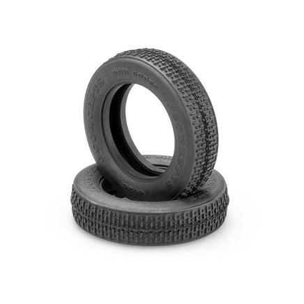 J Concepts - Bar Codes V1, Green Compound Tire, Fits #3437 1.9" Front Wheel - Hobby Recreation Products