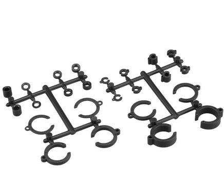 J Concepts - Big Bore Shock Limiter Up-Travel Kit, (24pc) Black - Hobby Recreation Products