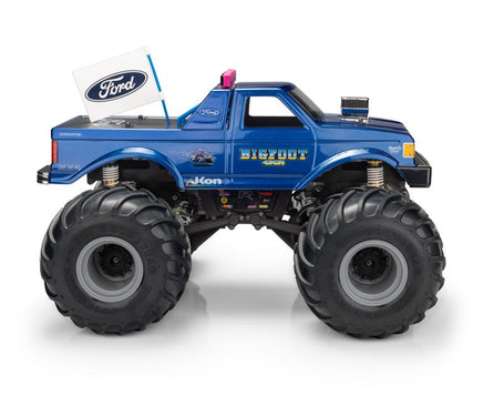 J Concepts - BIGFOOT 4 Louisville, 1990 Ford F-250 Body Set w/Accessories, Fits Clod Buster, Regulator-7" Width - Hobby Recreation Products
