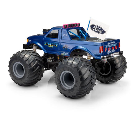 J Concepts - BIGFOOT 4 Louisville, 1990 Ford F-250 Body Set w/Accessories, Fits Clod Buster, Regulator-7" Width - Hobby Recreation Products