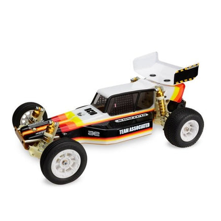 J Concepts - Detonator RC10 Classic Clear Body with 5.5" Wing - Hobby Recreation Products