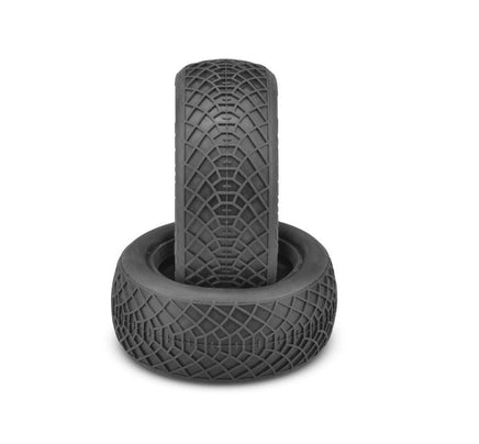 J Concepts - Ellipse Aqua (A2) Compound Tires, fits 2.2" Buggy 4wd Front Wheel - Hobby Recreation Products