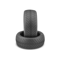 J Concepts - Ellipse - Gold (Soft) Compound Tires, fits 1/8th Buggy - Hobby Recreation Products