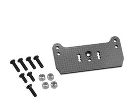 J Concepts - F2 Truggy Body Mount Adaptor, Carbon Fiber, for AE RC8T3 - Hobby Recreation Products