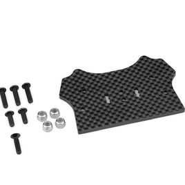 J Concepts - F2 Truggy Body Mount Adaptor, Carbon Fiber, for HB D8T Evo 3 - Hobby Recreation Products