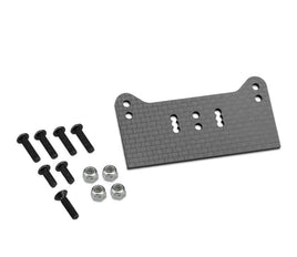 J Concepts - F2 Truggy Body Mount Adaptor, Carbon Fiber, for Mugen MBX8T - Hobby Recreation Products