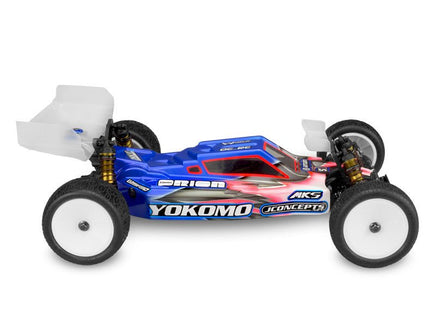 J Concepts - F2 Yokomo YZ2 Clear Buggy Body w/ Aerowing - Hobby Recreation Products