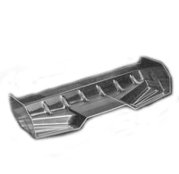 J Concepts - Finnisher Polycarbonate Pre-Trimmed 1/8th Rear Wing, 1.5mm Thickness, Fits 1/8th Off-Road Buggies - Hobby Recreation Products