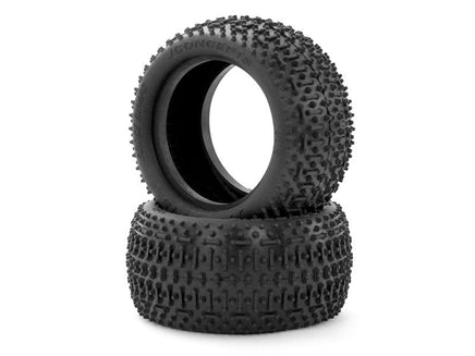 J Concepts - Goose Bumps Tires, Green 2.2 Rear Buggy - Hobby Recreation Products