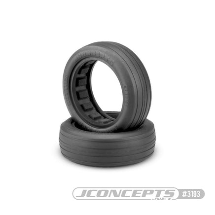 J Concepts - Hotties - 2.2 Drag Racing Front Tire - Green Compound - Hobby Recreation Products
