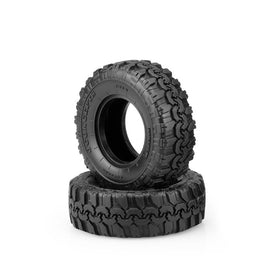J Concepts - Hunk Green Compound Tires, Scale Country (3.93" OD), fits 1.9" Off-Road Wheel - Hobby Recreation Products