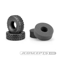 J Concepts - Hunk Performance 1.9" Scaler Tire, Green Compound, 4.75 OD, (1 pair) - Hobby Recreation Products