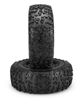 J Concepts - Landmines 2.9" Tires Pre-Mounted on Hazard Wheel, Green Compound, Fits Axial SCX6 - Hobby Recreation Products