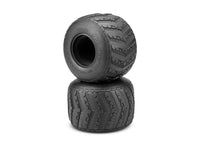 J Concepts - Launch, Monster Truck Tire, Gold Compound, for 3377 2.6" MT Wheel - Hobby Recreation Products