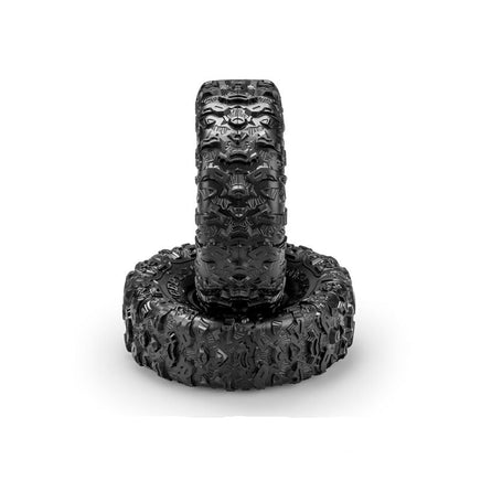 J Concepts - Megalithic, Green Compound, Performance 1.9" Scaler Tire (4.75in OD), Fits 1.9" Scale Wheels - Hobby Recreation Products