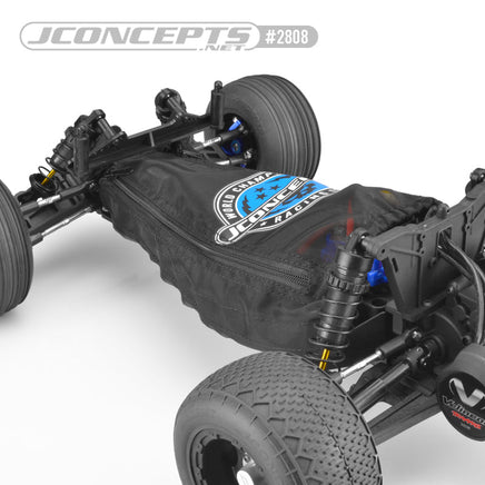 J Concepts - Mesh, Breathable Chassis Cover, for Traxxas Rustler 2wd - Hobby Recreation Products