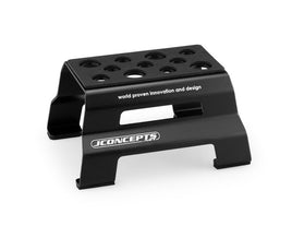 J Concepts - Metal Car Stand, Black, Fits 1/10 and 1/8 Vehicles - Hobby Recreation Products
