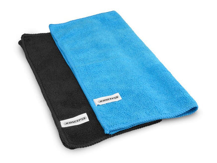 J Concepts - Microfiber Towel, Blue/Black, 2pc - Hobby Recreation Products