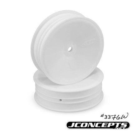 J Concepts - Mono - 2.2" B5M | RB6 slim front wheel (white) - Hobby Recreation Products
