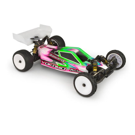 J Concepts - P2K - Yokomo YZ2 Body, w/ S-type Wing, Lightweight, Fits Yokomo YZ2 DTM 2 - Hobby Recreation Products