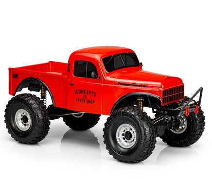 J Concepts - Power Master, 12.3" Wheelbase Clear Body, fits Traxxas TRX-4bSport / Enduro / Axial - Hobby Recreation Products