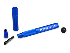 J Concepts - Precision Hobby Knife Handle, Blue - Hobby Recreation Products