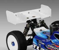 J Concepts - Razor 1/8th Buggy/Truck Wing, White - Hobby Recreation Products
