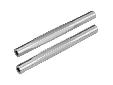 J Concepts - RC10 Diamond Wing Tubes, Silver, 2pcs - Hobby Recreation Products