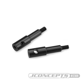 J Concepts - RC10B2/RC10B3 Aluminum, Standard Front Axles, 2pcs - Hobby Recreation Products
