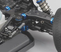 J Concepts - RC8B3.2 / RC8B3.2e Fin Titanium Turnbuckle Set, Black, 5pcs - Hobby Recreation Products