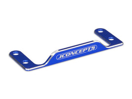 J Concepts - RC8B3/RC8T3 Servo Bracket, Blue - Hobby Recreation Products