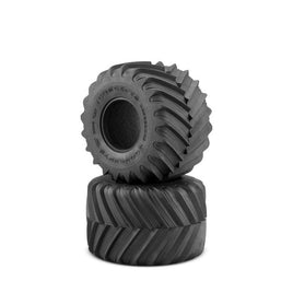 J Concepts - Renegades Tires, Yellow Compound, Fits 2.6 x 3.8" Aggressor Wheel, fits Losi LMT / Traxxas Maxx - Hobby Recreation Products