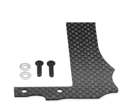 J Concepts - RM2 MBX8-T Carbon Fiber Drivetrain Rock Guard, Fits Mugen MBX8-T - Hobby Recreation Products