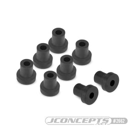 J Concepts - Rubber Bump Stops/MT Suspension Up-Travel Limiters, 8pc - Hobby Recreation Products