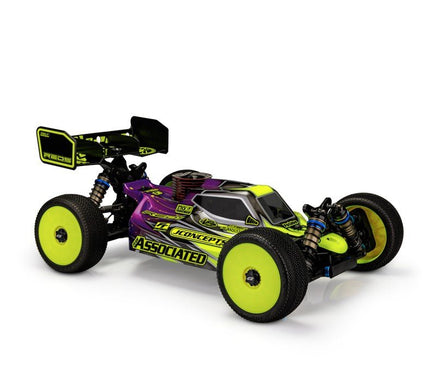 J Concepts - S15 - RC8B4 Body Only, Fits Team Associated RC8B4, Clear - Hobby Recreation Products