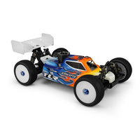 J Concepts - S15 - TLR 8ight-X 2.0, E Body, Body Only, Clear - Hobby Recreation Products