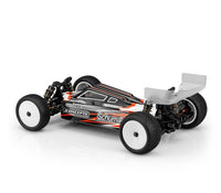 J Concepts - S2 - Schumacher Cat L1 Evo Clear 1/10 Buggy Body w/ Carpet/Turf Wing - Hobby Recreation Products