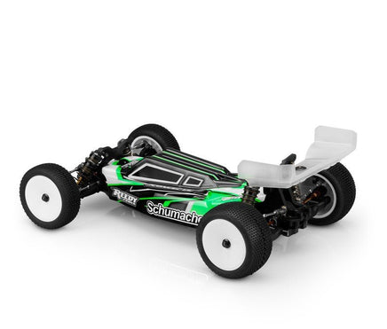 J Concepts - S2 - Schumacher Cougar LD2 Clear Body w/ Carpet / Turf Wing - Hobby Recreation Products